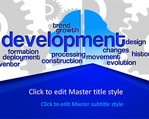 Template PowerPoint Livre Desenvolvimento