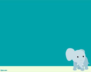 Elefant Powerpoint-Vorlage