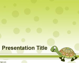 海龜的PowerPoint模板