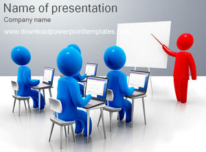 3D-Powerpoint-Vorlage