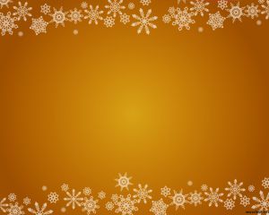 Template Snowflakes PPT