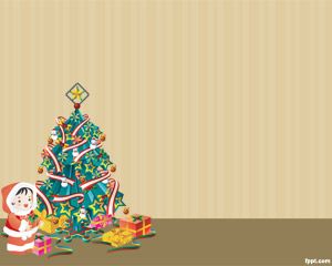 Árvore de Natal de imagem para PowerPoint