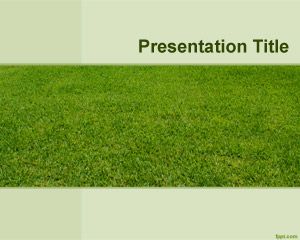 Format Lawn Yard PowerPoint