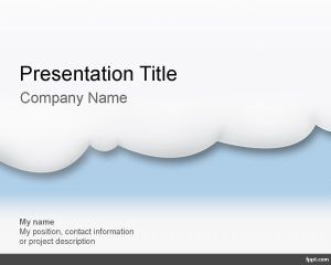Template Cloud Computing PowerPoint