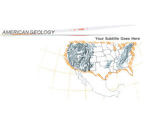 amerikanische Geologie