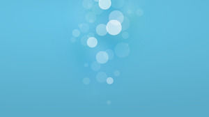ブルー、単純なバブルPPTの背景画像