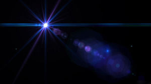 النجمة الزرقاء PPT ديناميكية صورة خلفية