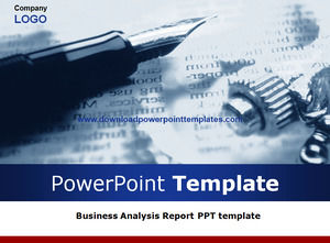 商業分析報告PPT模板