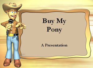 Kaufen Sie mein Pony Cowboy