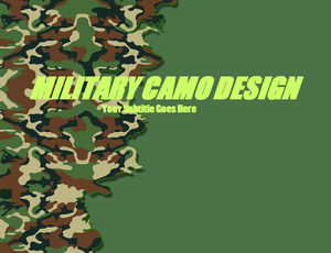 padrões de camuflagem - PPT modelo Militar