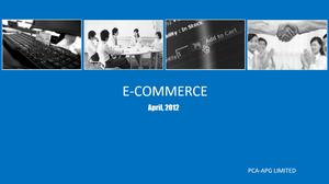 Klassische WWW E-Commerce-PPT-Vorlage