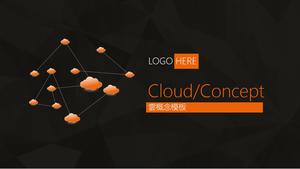 Cloud Service Cloud Technology Cloud Computing Szablon PPT