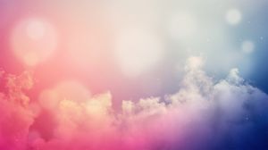 Hintergrundbild der Farbverlaufswolkenwolke PPT