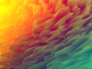 Colorful poligonale immagine di sfondo PPT