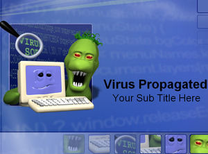 Virus komputer menyebar