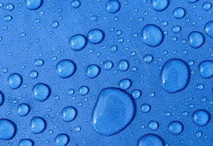 Gotas de agua azul plantilla de PowerPoint