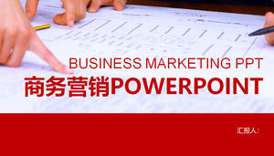 Dynamische Business-Marketing-Training PPT-Vorlage