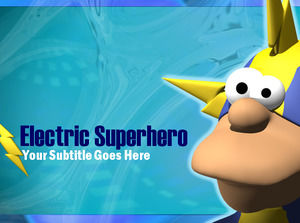 super-héros électrique