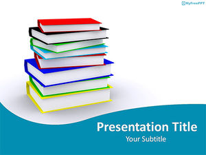 免费教育书籍PowerPoint演示模板