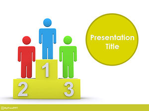 Modèle PowerPoint de gagnants gratuits