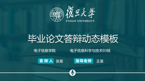 Studiile de la Universitatea din Fudan răspund la șablonul universal ppt