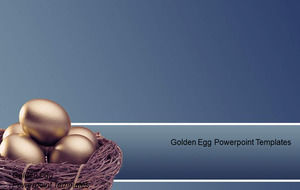 Golden Egg шаблоны Powerpoint