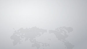 Graue Weltkarte Dot-Matrix-Hintergrund PPT Hintergrundbild