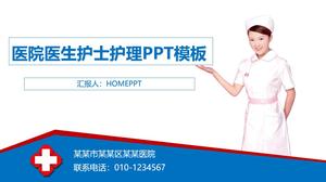 Hospital médico enfermera enfermera plantilla PPT