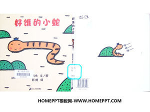 „Głodny wąż” książka obrazkowa historia PPT