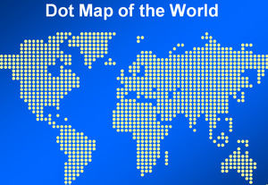 莱迪思的世界地图