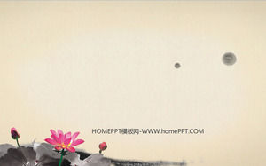 Lotus de fundal a chinez imaginea de fundal clasic diapozitiv de vânt