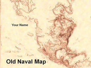 旧海軍の地図