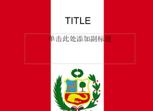 Presentación Perú Bandera de País
