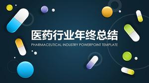 Modèle de résumé PPT du travail de vente de médicaments pharmaceutiques