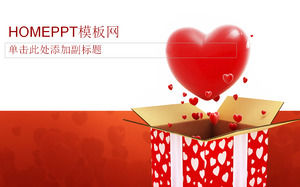 Cukup Hari Valentine PPT Template Download