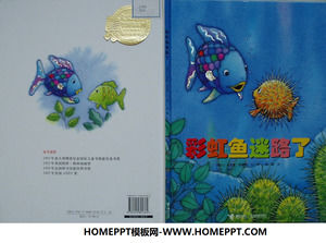 "Rainbow Fish Lost" PPT historia de libro de imágenes