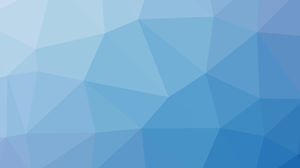 Seeblauen Polygon PPT Hintergrundbild