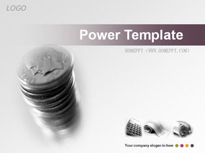 latar belakang perak keuangan slide keuangan Template Download