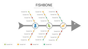 Proyecto simple lista PPT diagrama de espina de pez