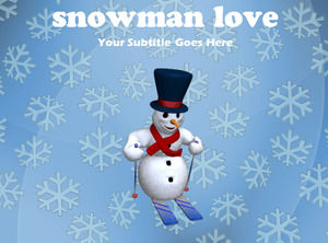 dragoste om de zăpadă