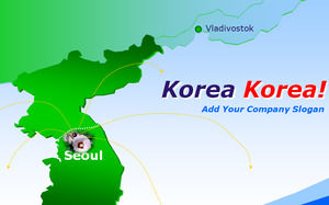 Южная Корея Карта