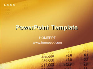 Stock investment financial PPT template download