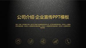 Perusahaan super memperkenalkan template PPT promosi perusahaan